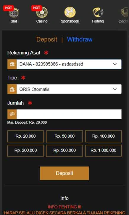 cara deposit Y8games Slot Core Fix